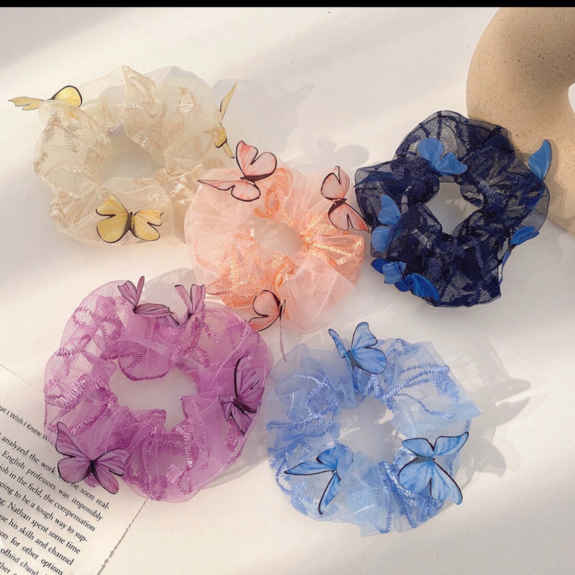 ✨✨ srunchies bươm bướm 3d ♥️
