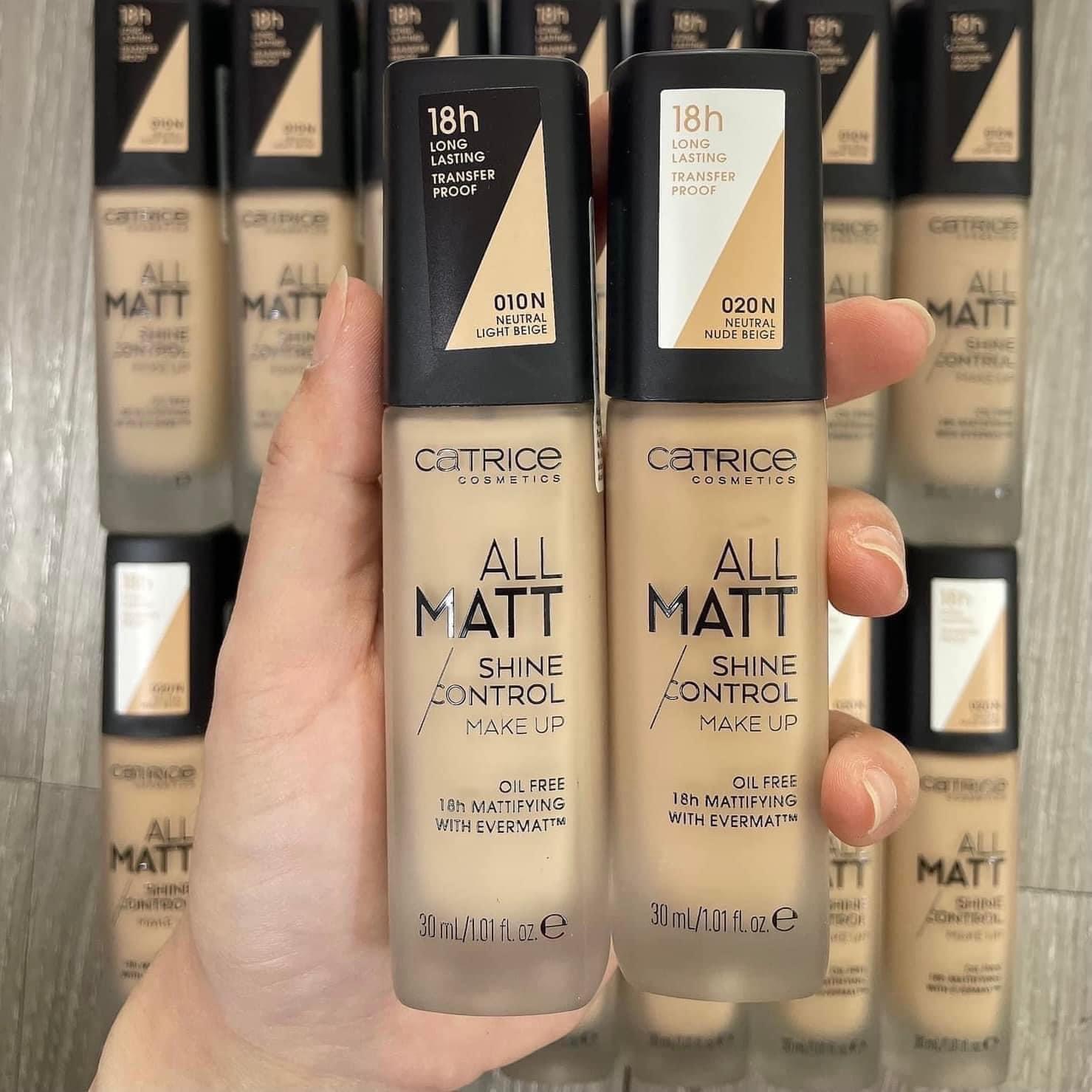 Kem Nền Catrice All Matt Plus Shine Control Make Up 30ml