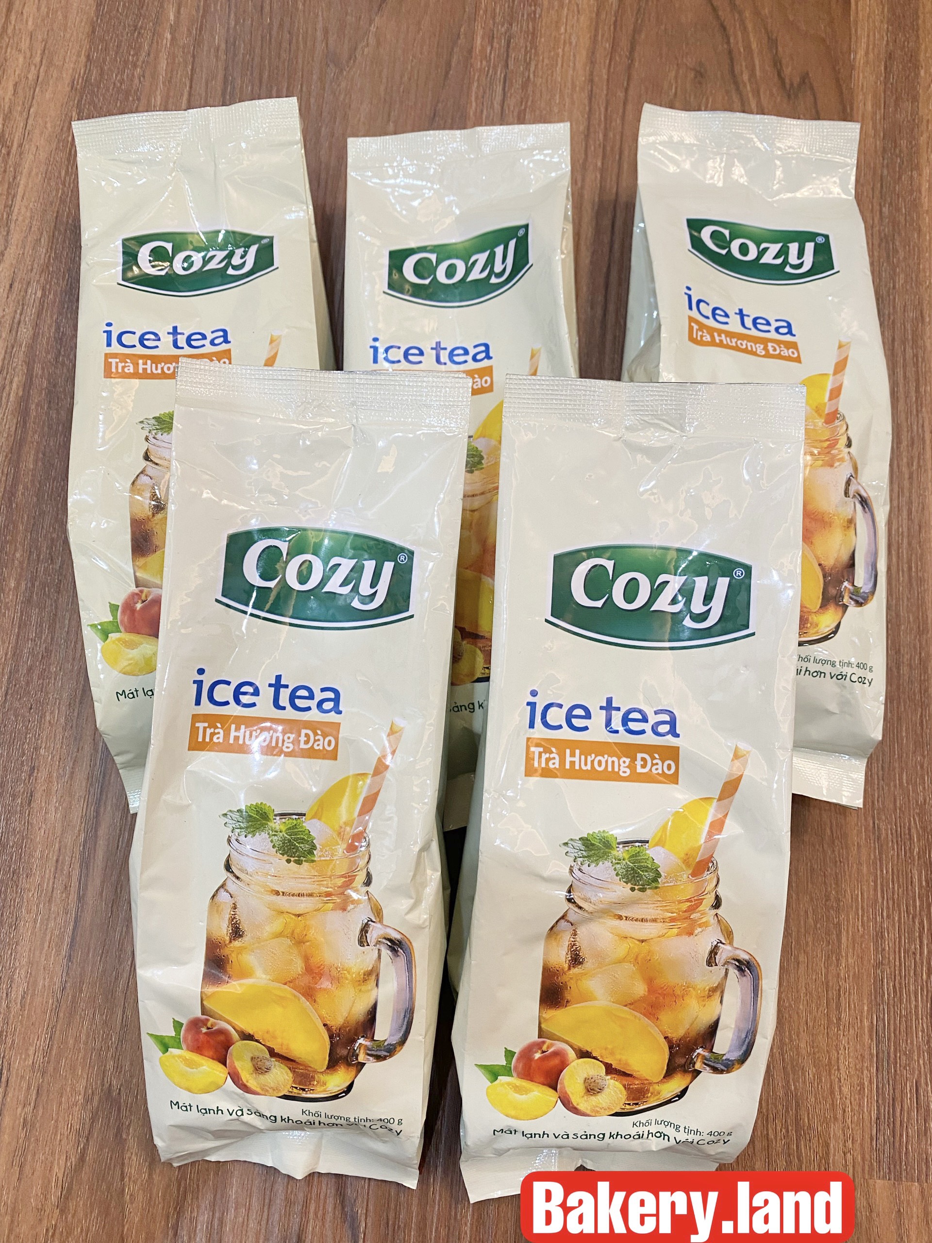 Trà đào hoà tan Cozy Ice tea 400g