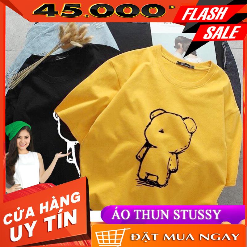 Áo thun thái in nổi cho cả nam và nữ