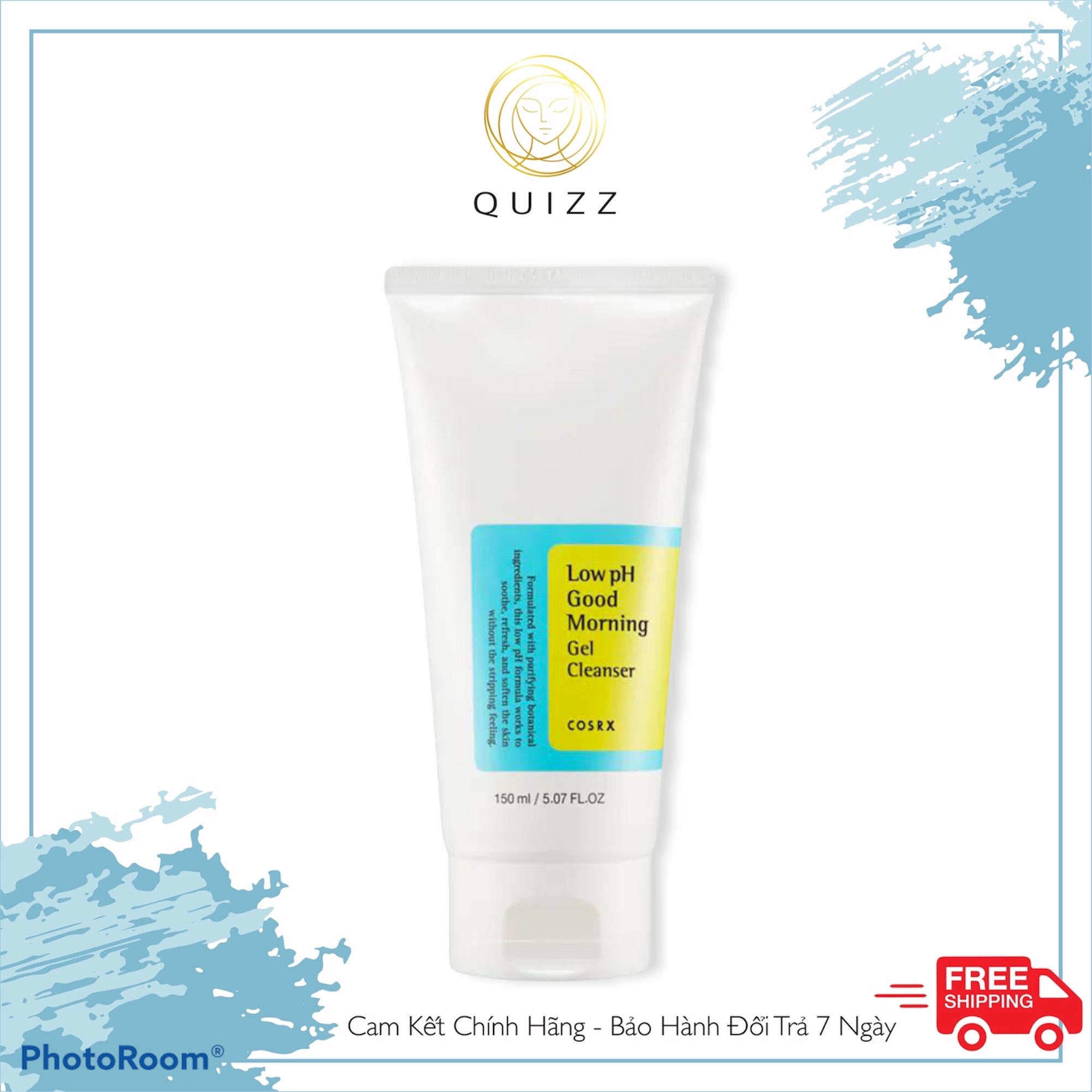 Sữa Rửa Mặt Cosrx Low PH Good Morning Gel Cleanser_Quizz Cosmetics