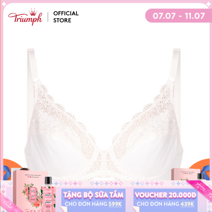 [Voucher 20K + Quà Sữa tắm cho đơn 699K từ 7.7-11.7] Áo ngực Triumph FASHION 468 WP WM