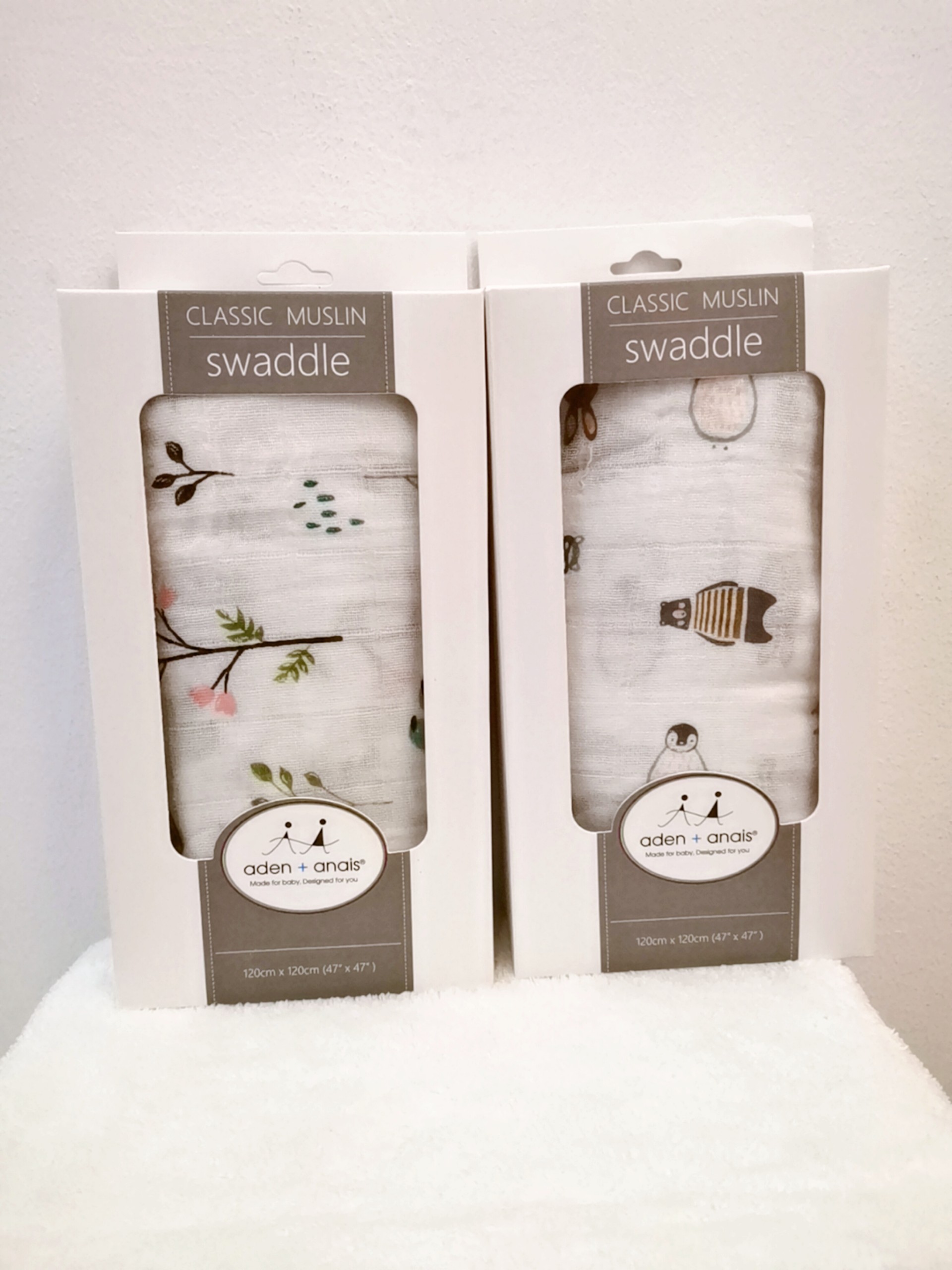 [HCM]Khăn tắm Aden anais kèm hộp