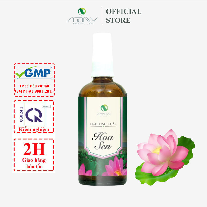Xịt Phòng Tinh Dầu Hoa Sen Nga My, Kháng Khuẩn, Khử Mùi Hôi, Tạo Cảm Xúc Yêu Đương, Hương Thơm Thư Giãn