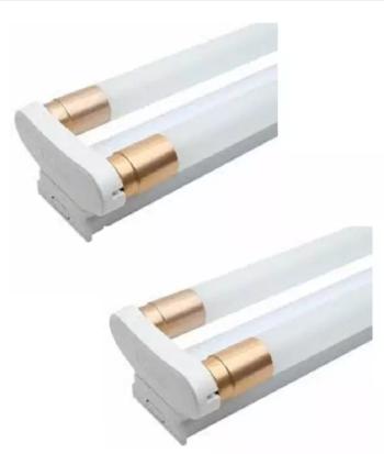Combo 4 Bóng đèn tuýp led 1,2m 30w sáng trắng + 2 máng đôi
