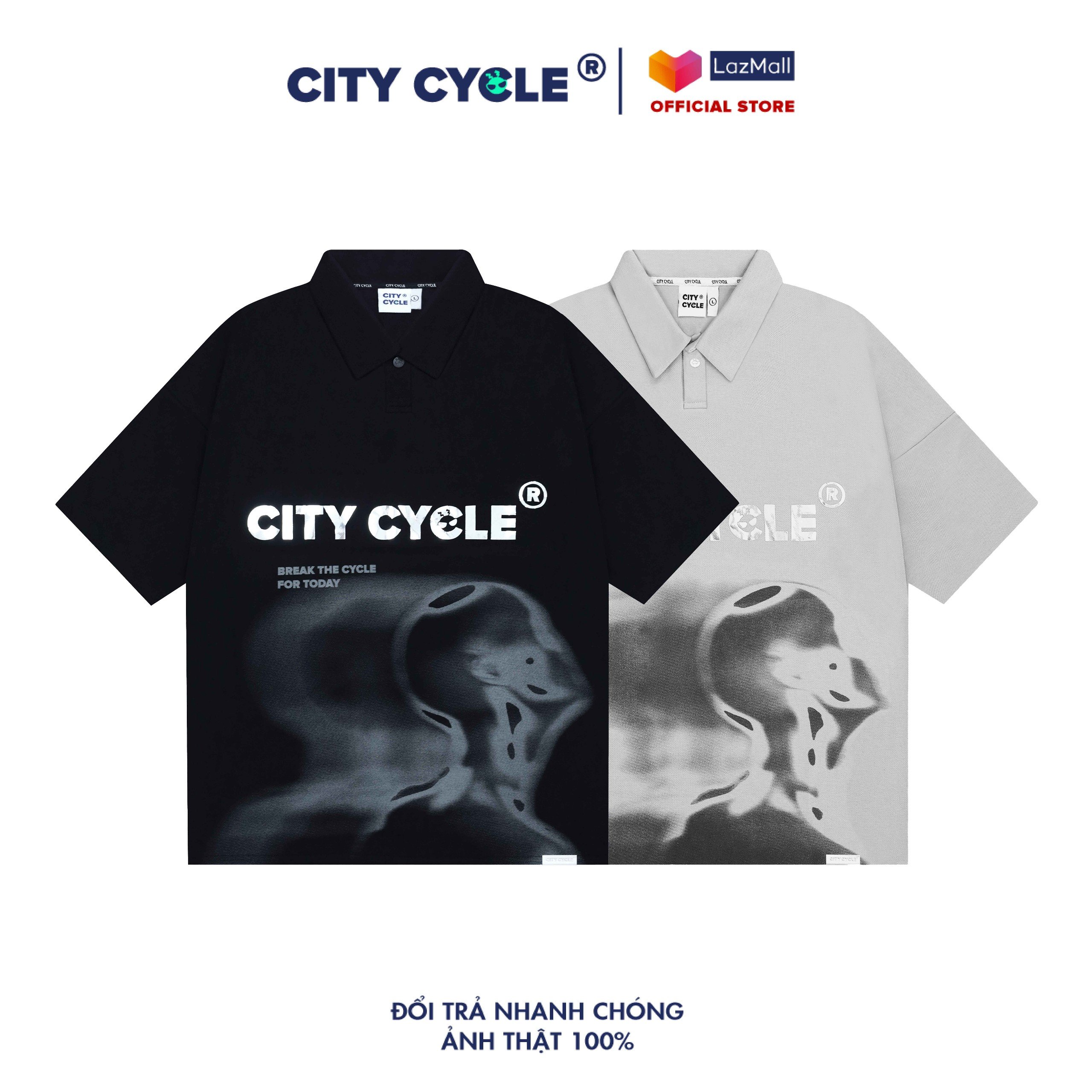 Áo Polo Local Brand Wayfarer thun cổ bẻ City Cycle form rộng oversize nam nữ