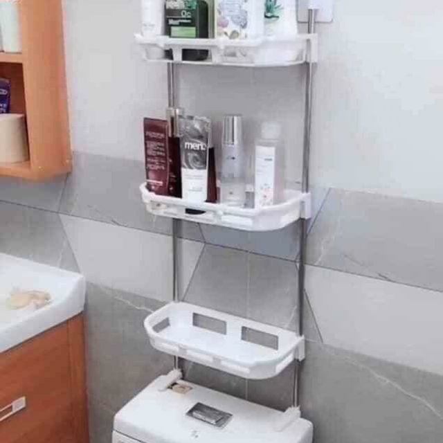 Kệ để đồ nhà tắm đa năng tiện lợi 3 tầng áp tường