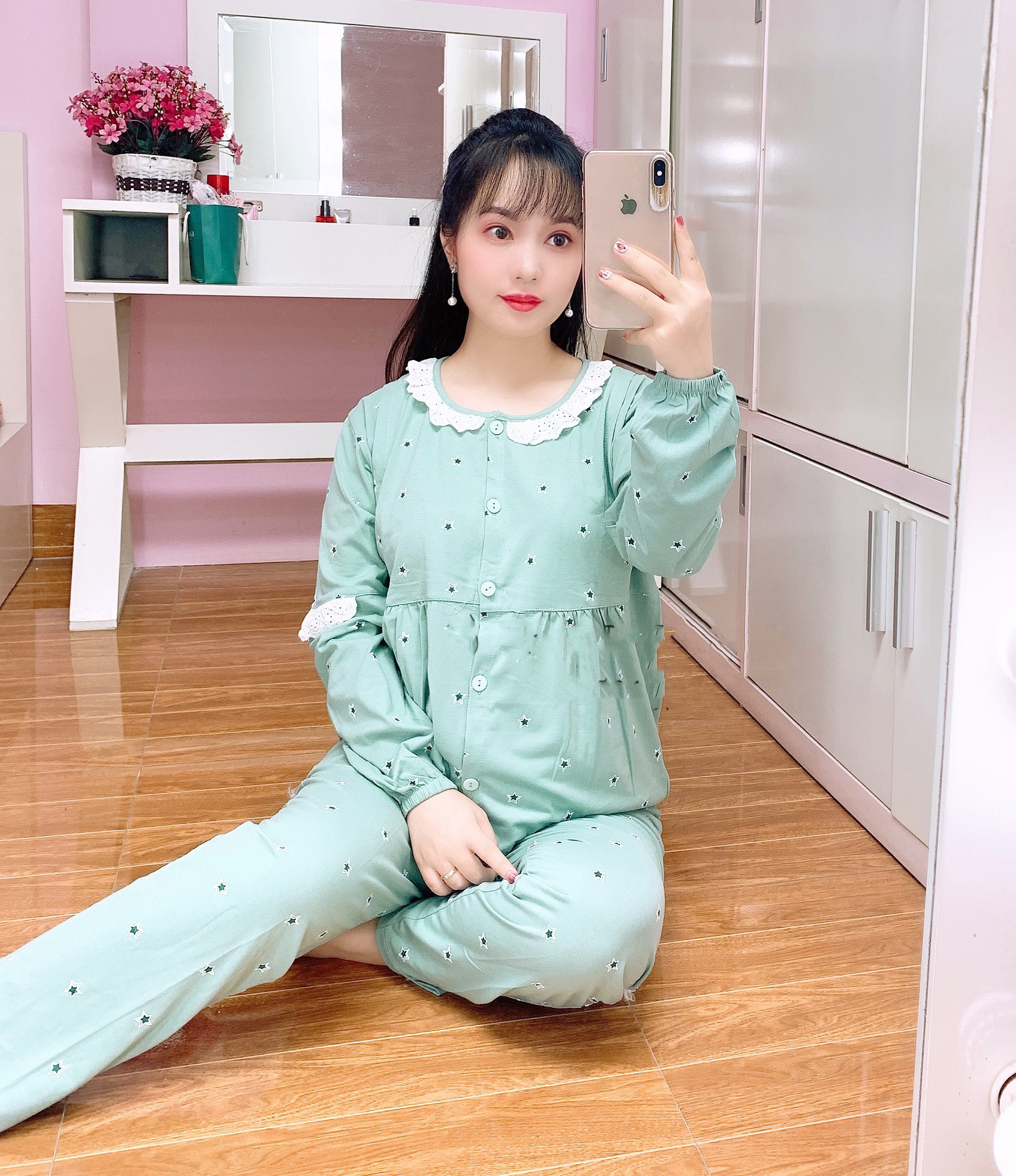 Bộ đồ bầu cho con bú sau sinh, Đồ bầu mặc nhà