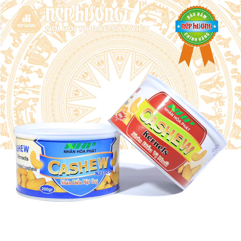 Hạt điều - hộp 200gr - đặc sản đồng nai