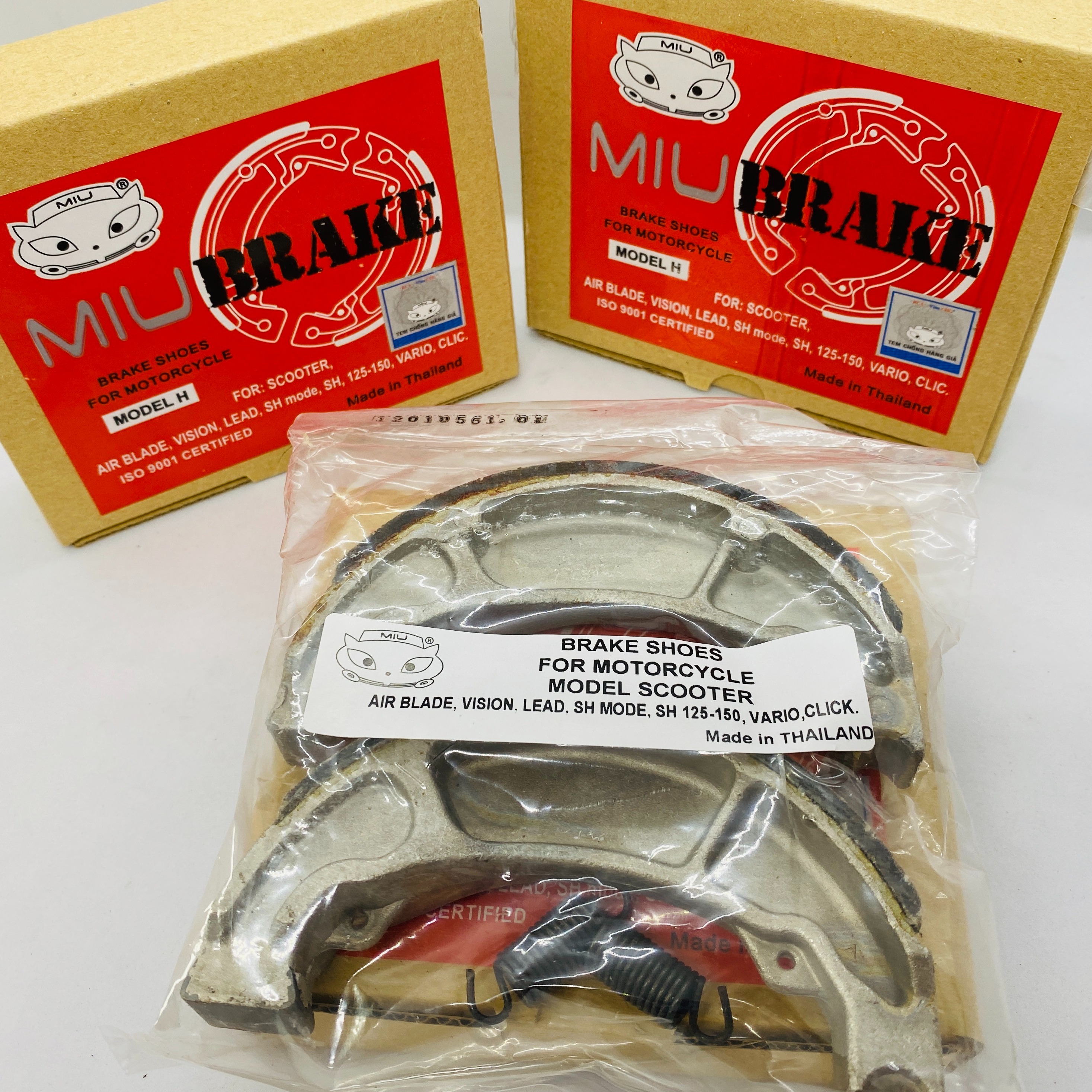 Bố Thắng Đùm Thái Lan MIU Xe Honda Air Blade / Vision / Lead / SH Mode / SH 125-150 / PCX / Click / Vario
