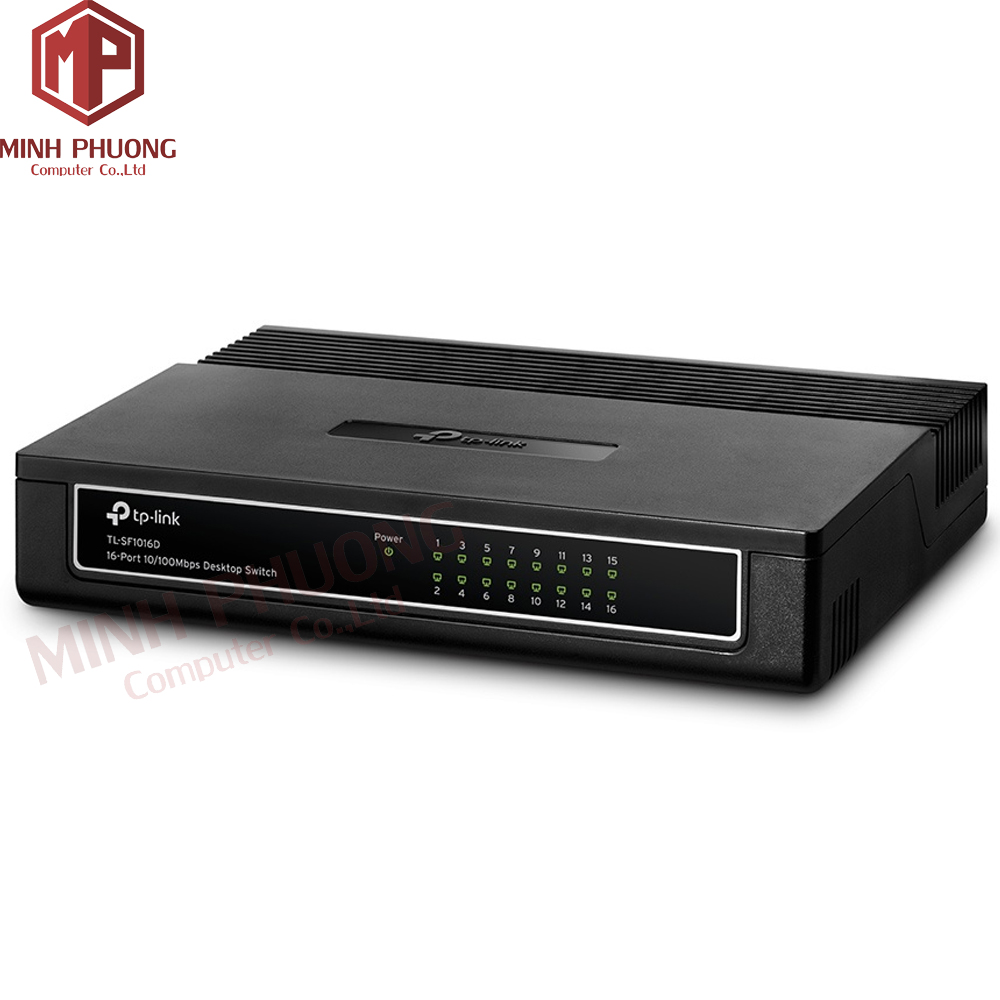 Switch chia tín hiệu để bàn 16 cổng 10/100Mbps TL-SF1016D