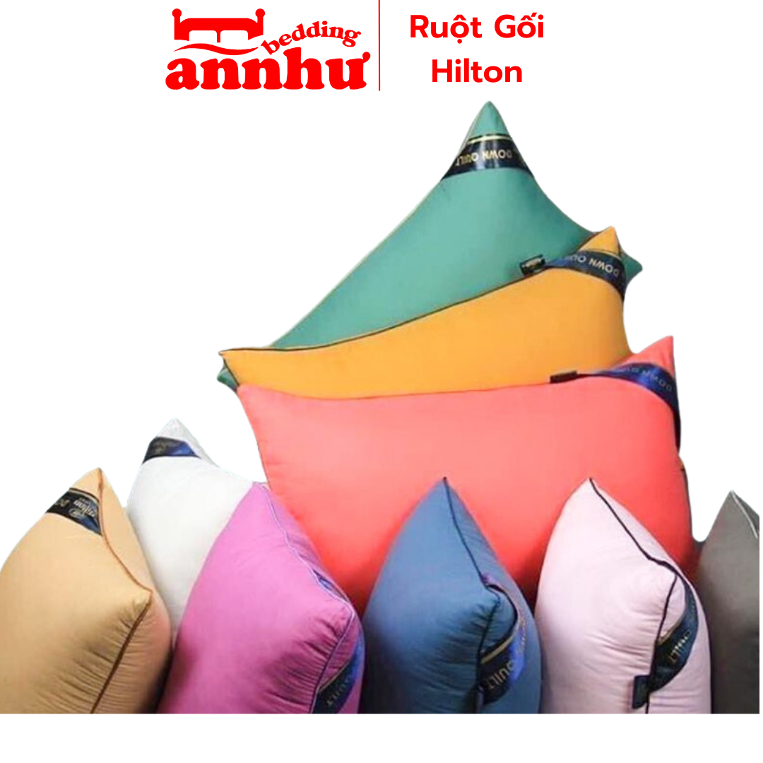 Ruột gối hilton 💖45x65💖 ruột gối nằm, ruột gối An Như Bedding