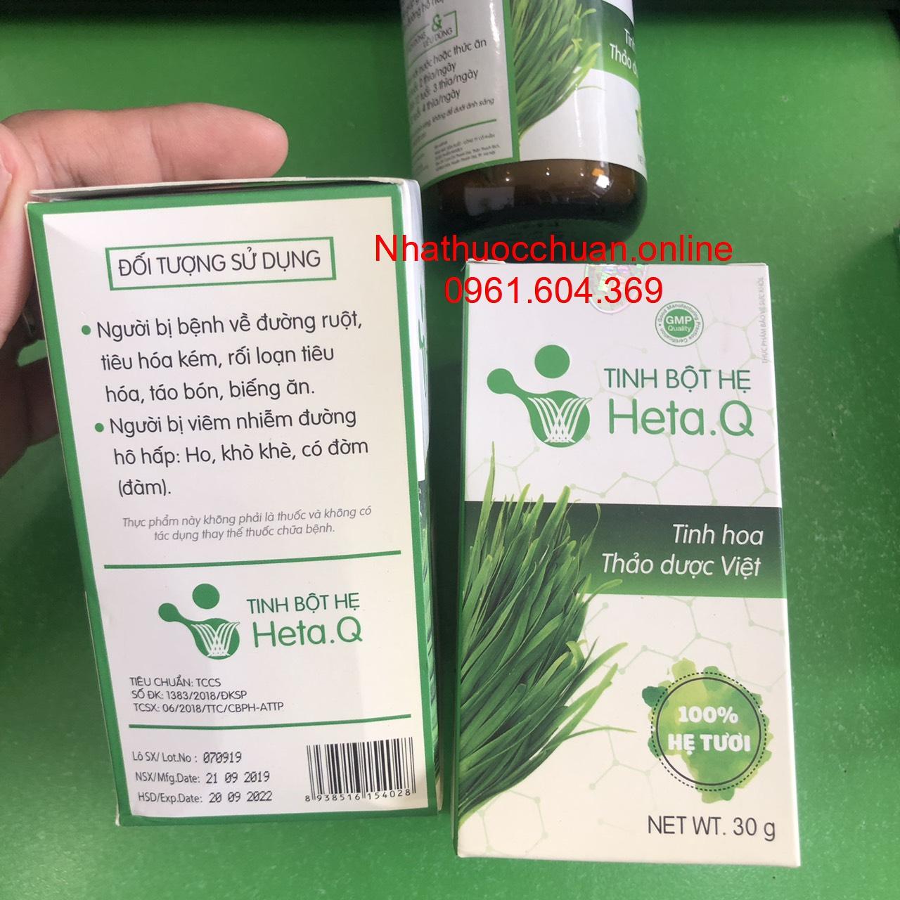 Tinh bột hẹ Heta.Q 30 gr