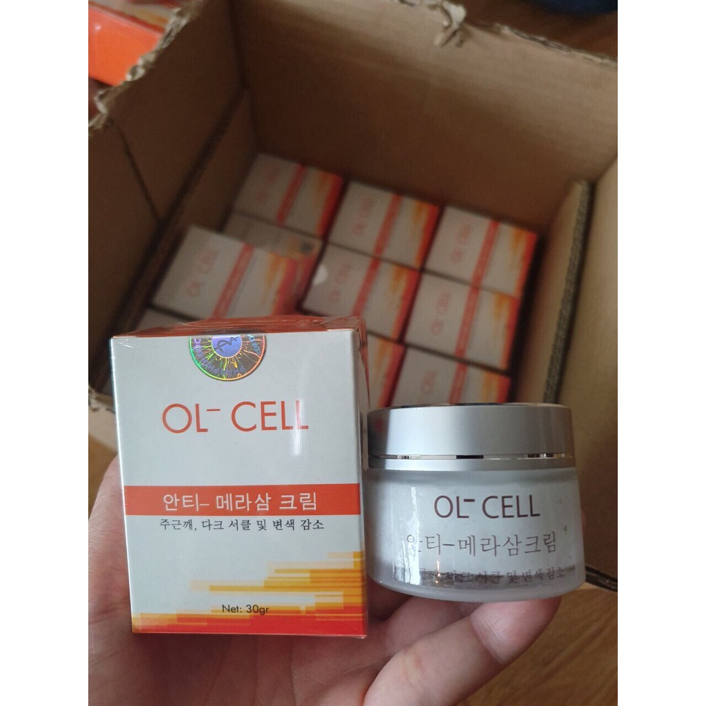 [HCM]Kem giảm nám Ol-cell kem giảm nám tàn nhang hiệu quả hút chì thải độc da