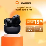 Tai nghe Bluetooth Redmi Buds 5 Pro | Chất âm HIFI cao cấp | Khử tiếng ồn 3MIC+AI | Thời lượng pin 38 giờ