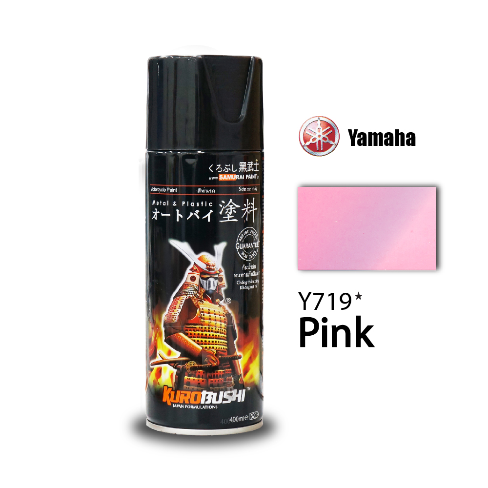 Sơn xịt Samurai Y719 màu hồng