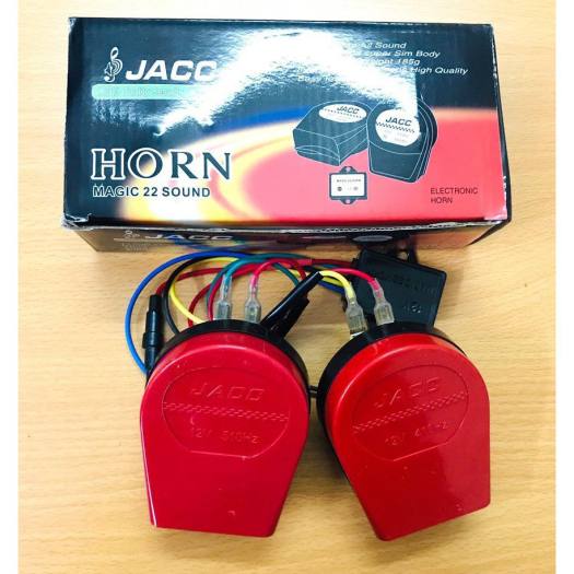 Còi ngân 8 tiếng 12V nghe cực lớn gắn xe máy xe điện - còi ngân 8 tiếng âm thanh to