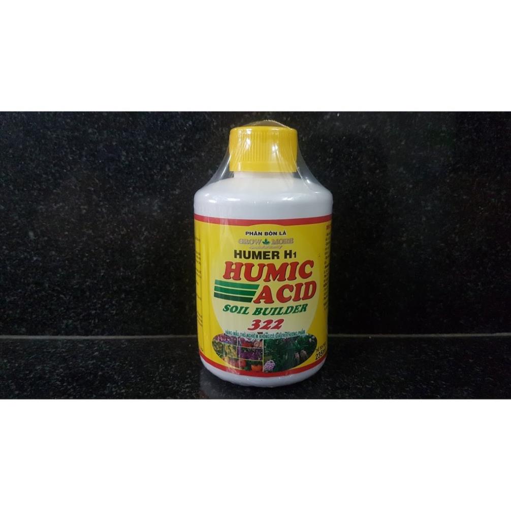Humic acid 322 phân bón lá NPK sinh học