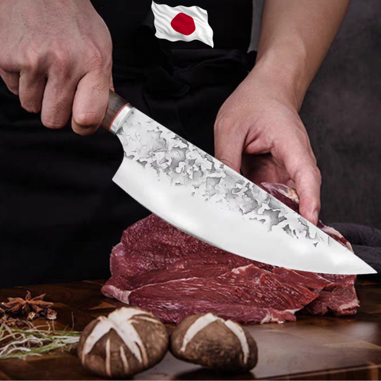 Dao lọc thịt AkatsuKi nội địa NHẬT BẢN lưỡi thép ốp 3 lớp không gỉ