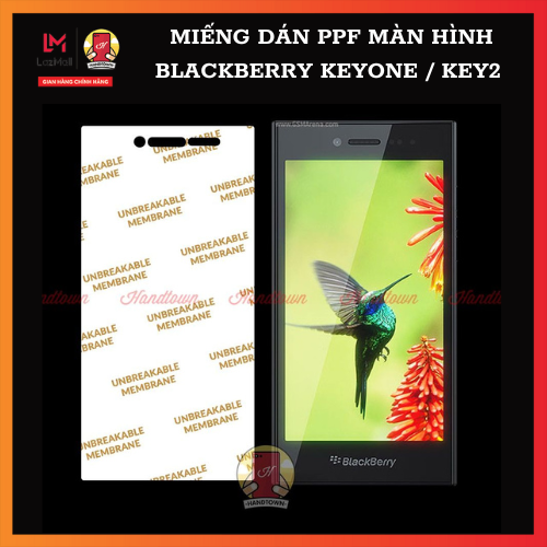 Miếng dán màn hình dành cho Blackberry Key 1 2 LE Keyone Leap Z20 Dẻo Chống Xước Trong Suốt Handtown