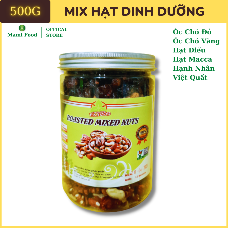 Mix hạt dinh dưỡng 500g