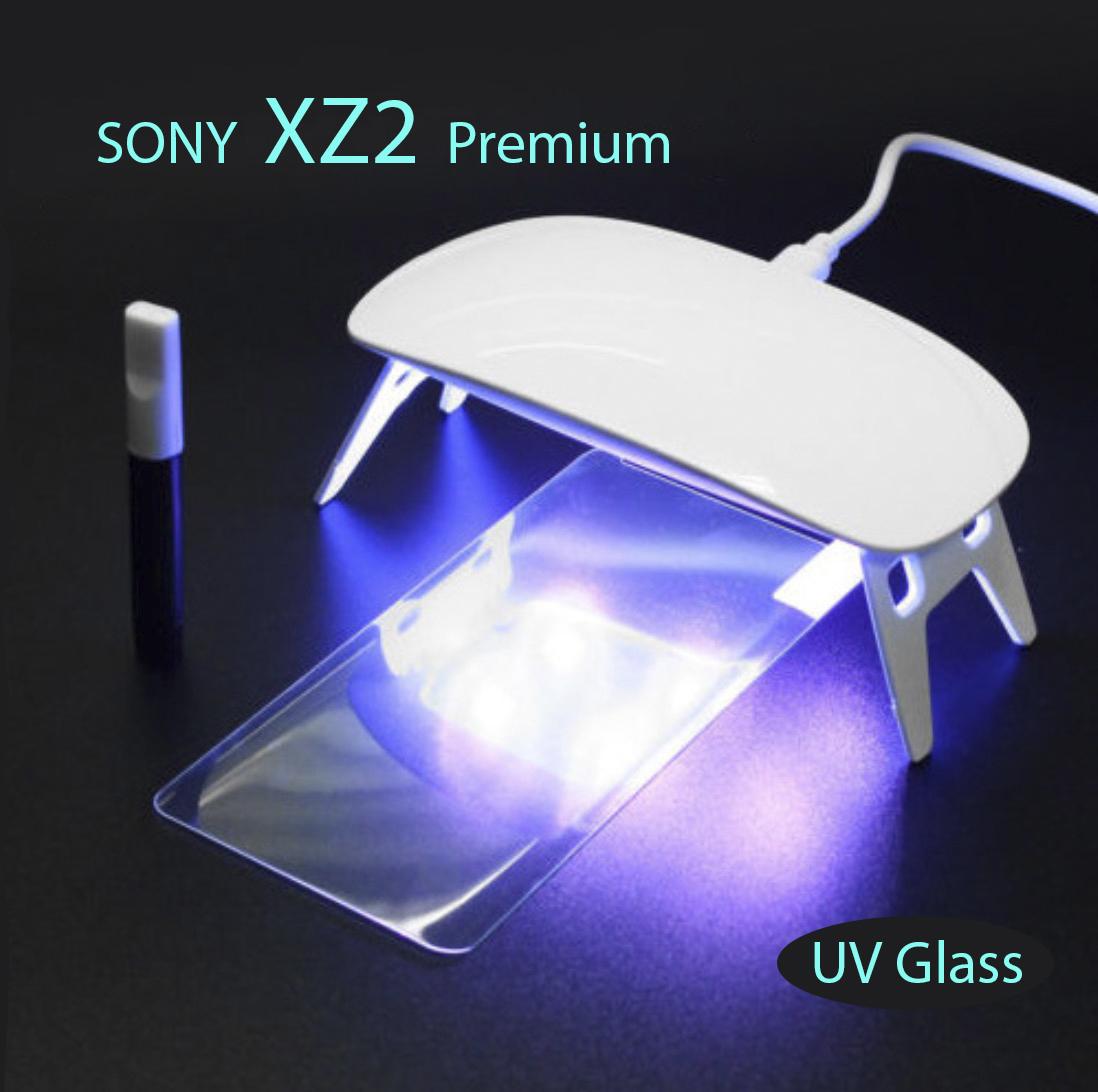Kính cường lực sony xz2 premium full keo uv