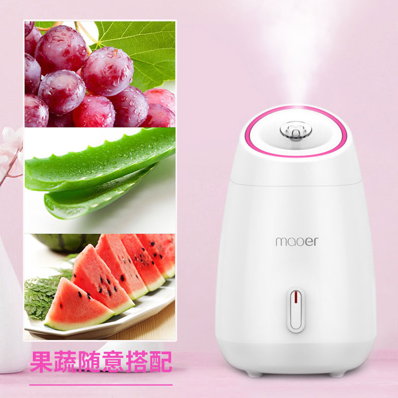 Máy Xông Mặt, Máy Xông Hơi Mặt, Máy Xông Hơi Mặt Mini. Máy Xông Hơi Mặt Hoa Quả Maoer giúpThải Độc Cho Da, làm sạch da mặt, Se khít lỗ chân lông, điều tiết bã nhờn, kích thích tuần hoàn máu