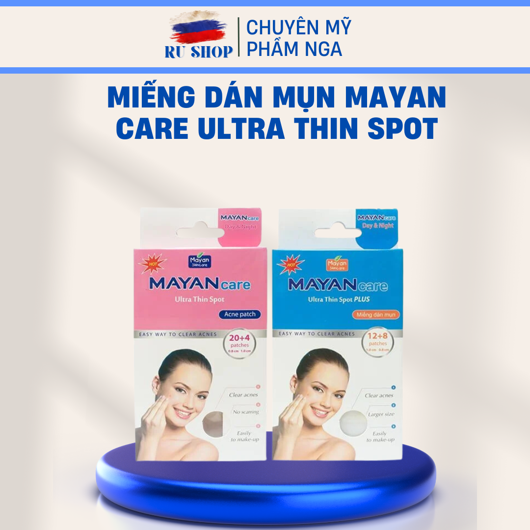Miếng dán mụn Mayancare làm khô nhân mụn cấp tốc