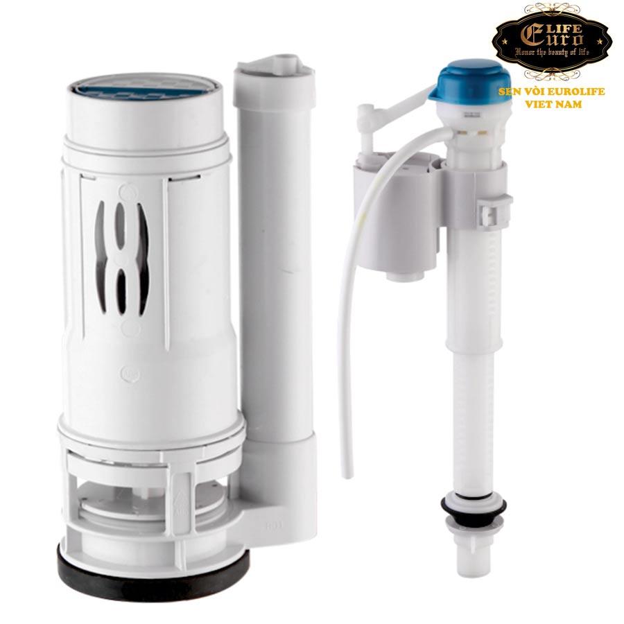 Bộ xả bồn cầu 2 chế độ siêu mạnh Jet-flusher Eurolife TF262