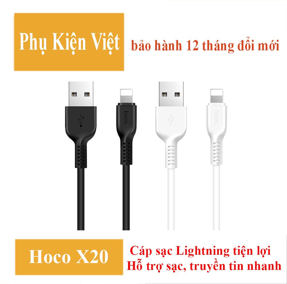 Cáp sạc iphone/ipad hoco x20