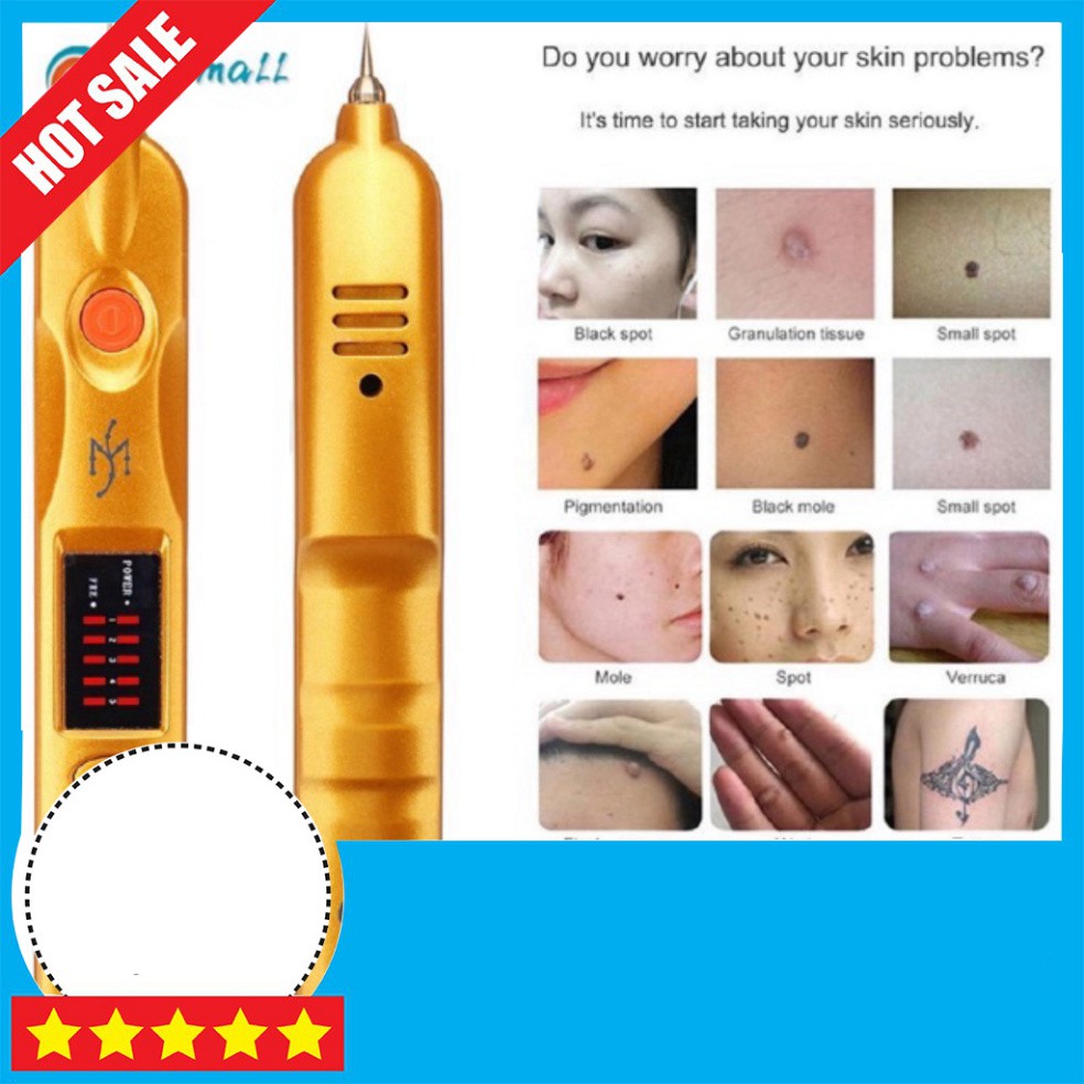 Máy plasma nhấn mí đốt mụn ruồi mụn thịt tàn nhang nám
