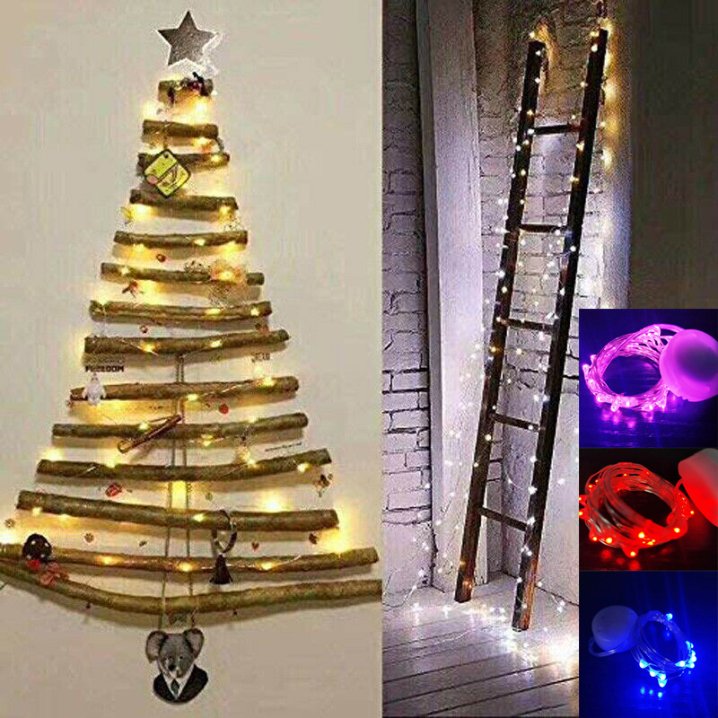 Dây Đồng Chống Nước 1M 2M Dây Đèn Thần Tiên/Dây Đèn LED Giáng SinhCho Hoa Giáng Sinh Nướng Bánh