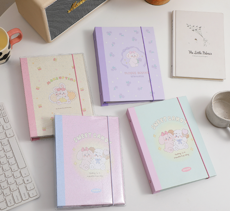 Binder đựng card A5 Rabbit Sổ còng bìa cứng album đựng ảnh idol | BNS053