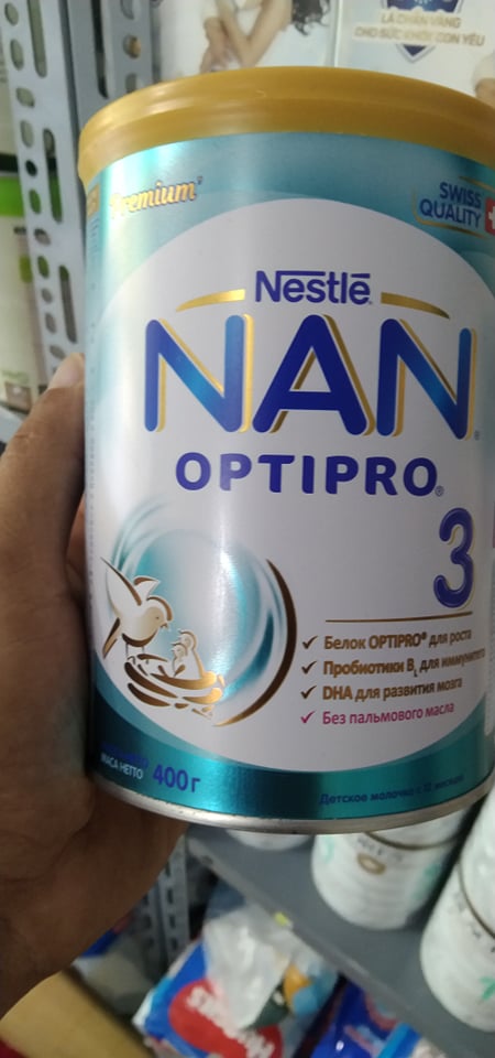 Sữa nan nga số 3 hộp 400g