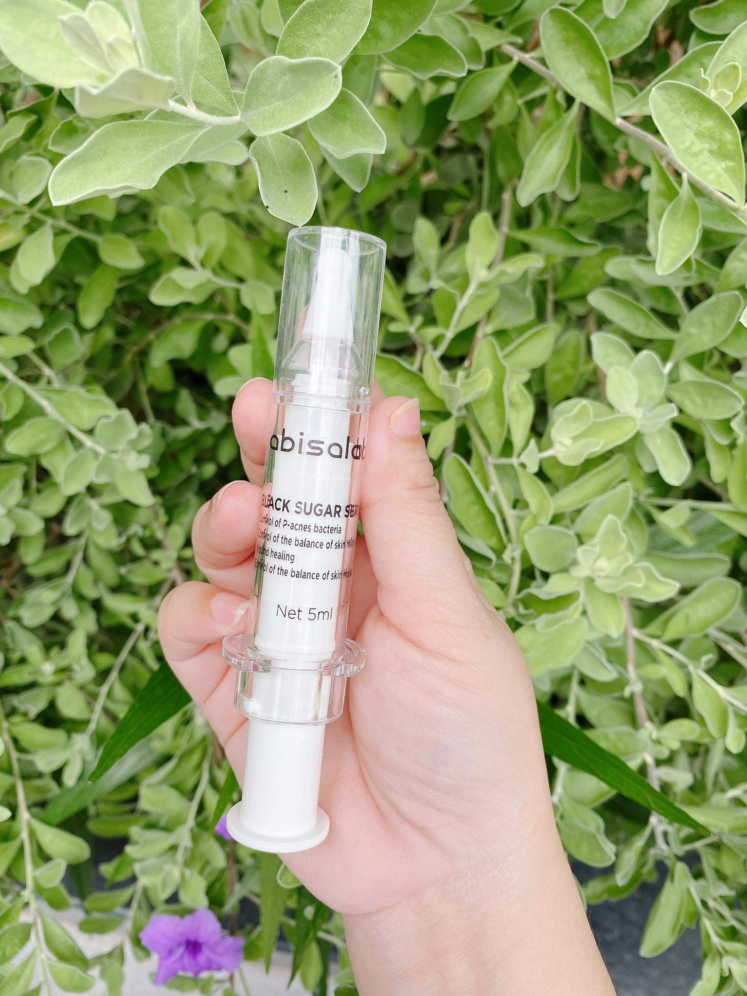 Abisalab Black Sugar Serum (Tinh chất giảm viêm, giảm mụn cấp tốc)