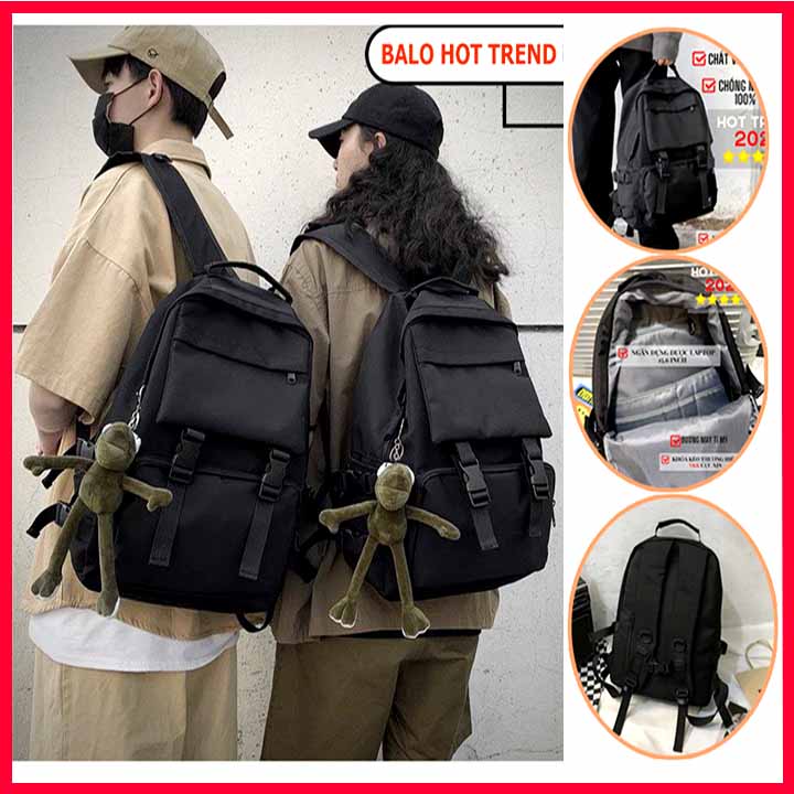 BALO THỜI TRANG DU LỊCH BALO ĐI HỌC CÓ NGĂN ĐỰNG ĐỒ THOẢI MÁI NHÉ - BALO ULZZANG BASIC ( chống nước )