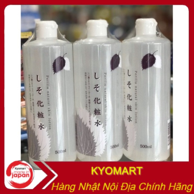 [HCM]Nước hoa hồng Natural lá tía tô 500ml trắng