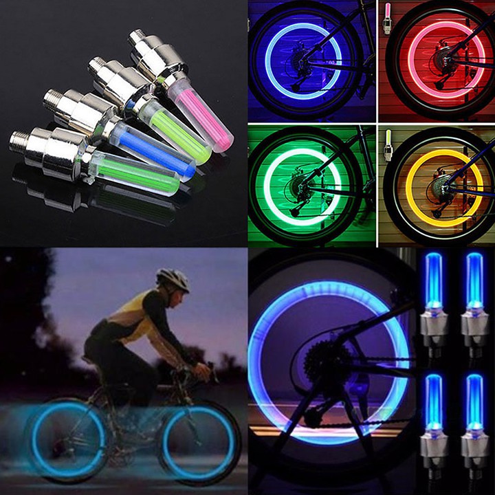Đèn LED neon gắn bánh xe đạpXe Máy