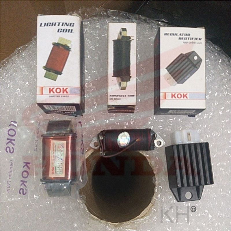 Nạp , cuộn đèn , cuộn nổ gắn xe dream WAVE -KH