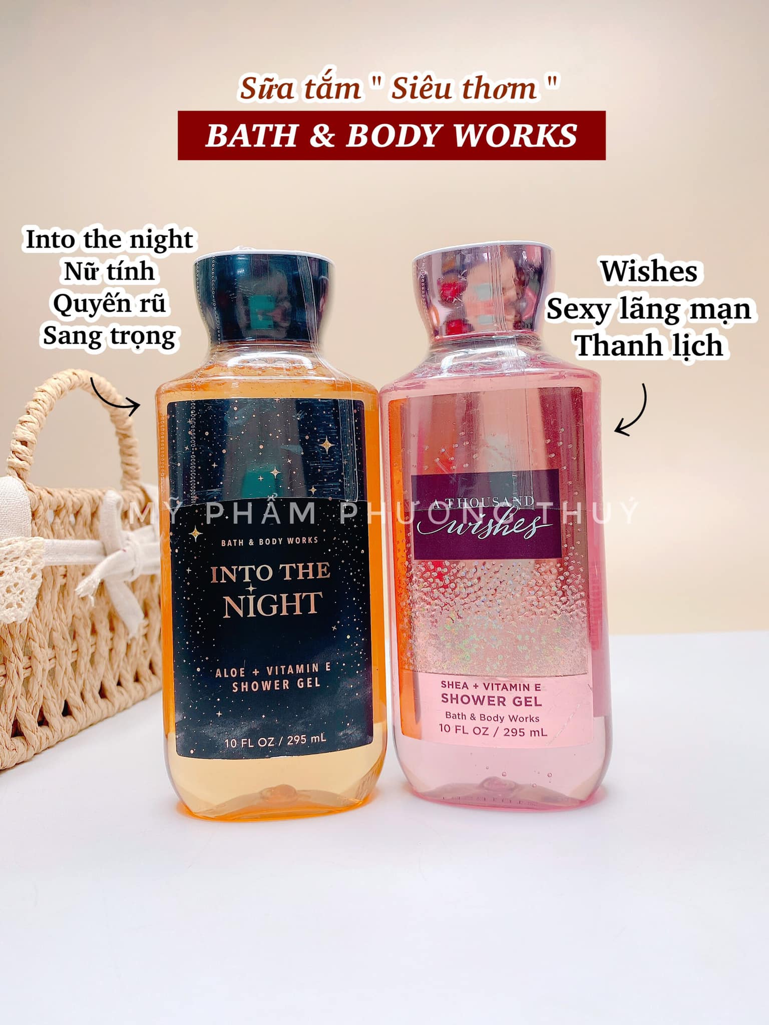 Sữa tắm bath and body work 295ml