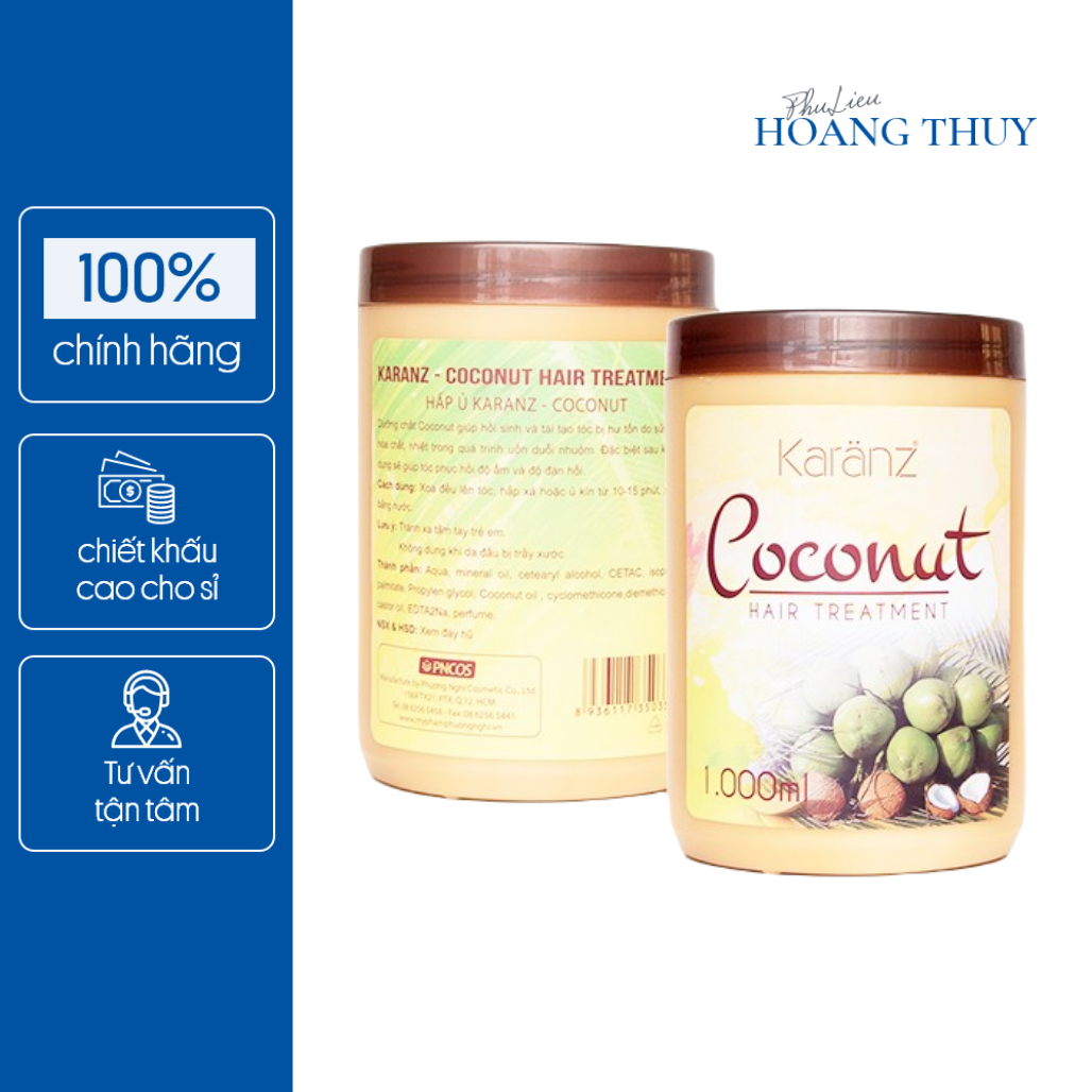 Hấp ủ hương Coconut KARANZ (1000ml)