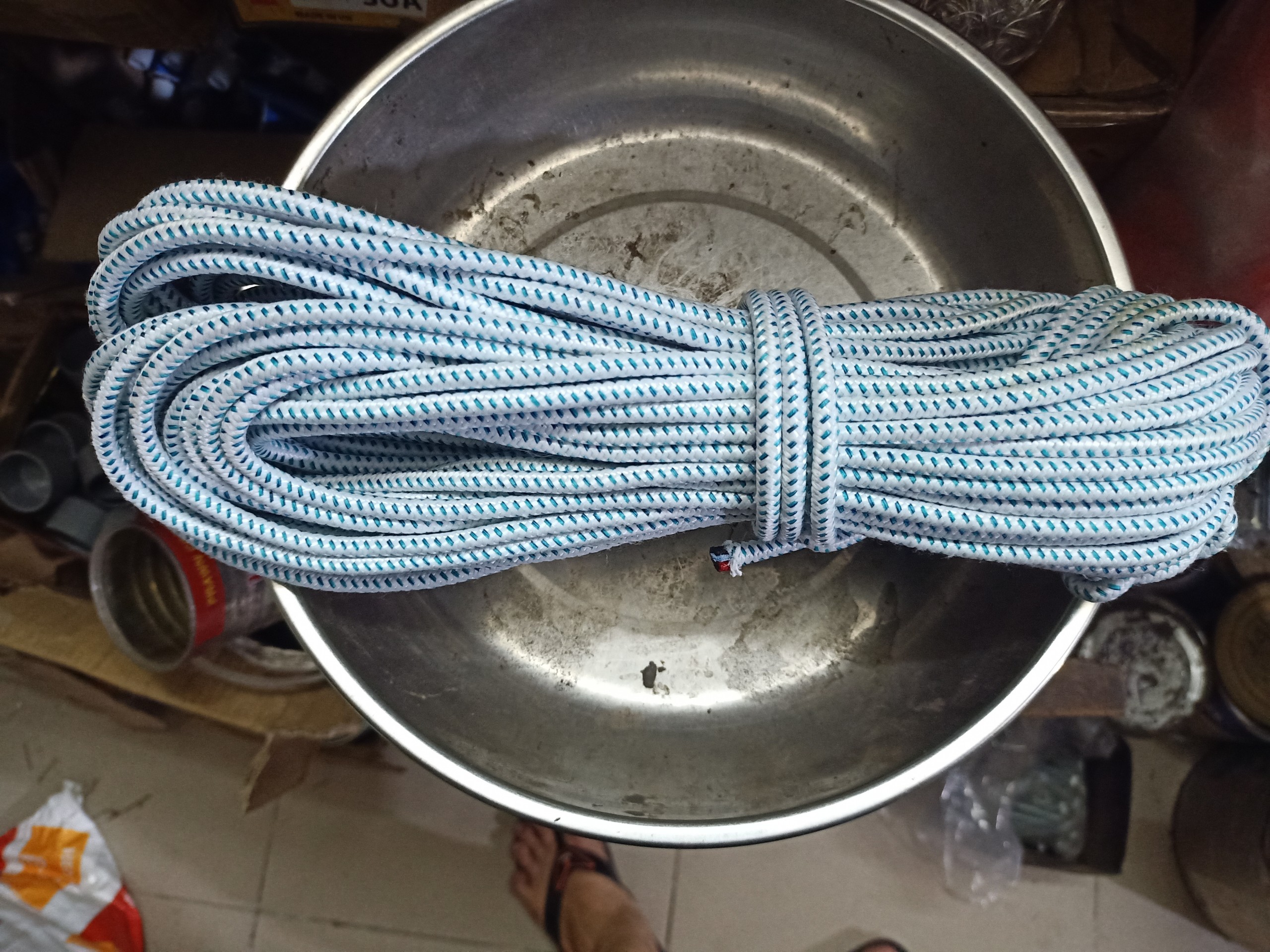 Dây dù tròn bông lớn