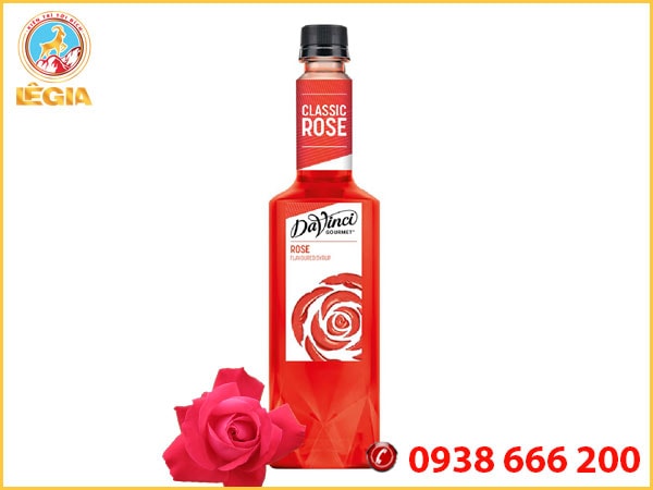 Siro Davinci Hoa Hồng 750ml - Davinci Rose Syrup