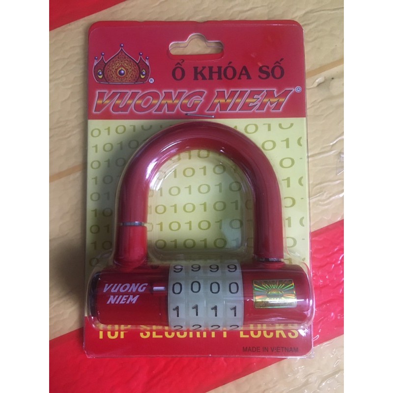 Khoá số dạ quang Vương Niệm cao cấp