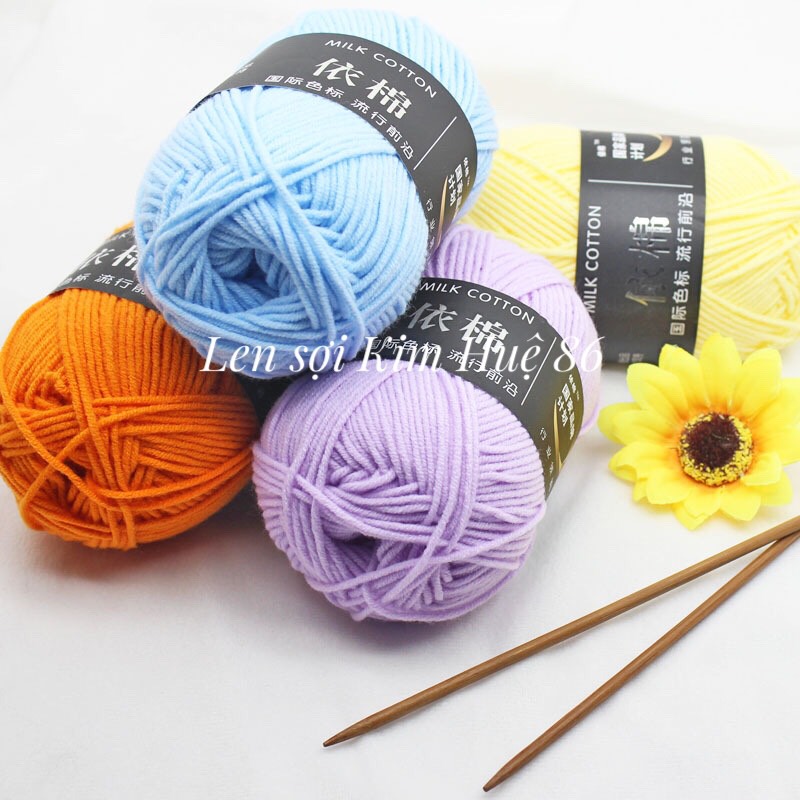 Len milk cotton 50g