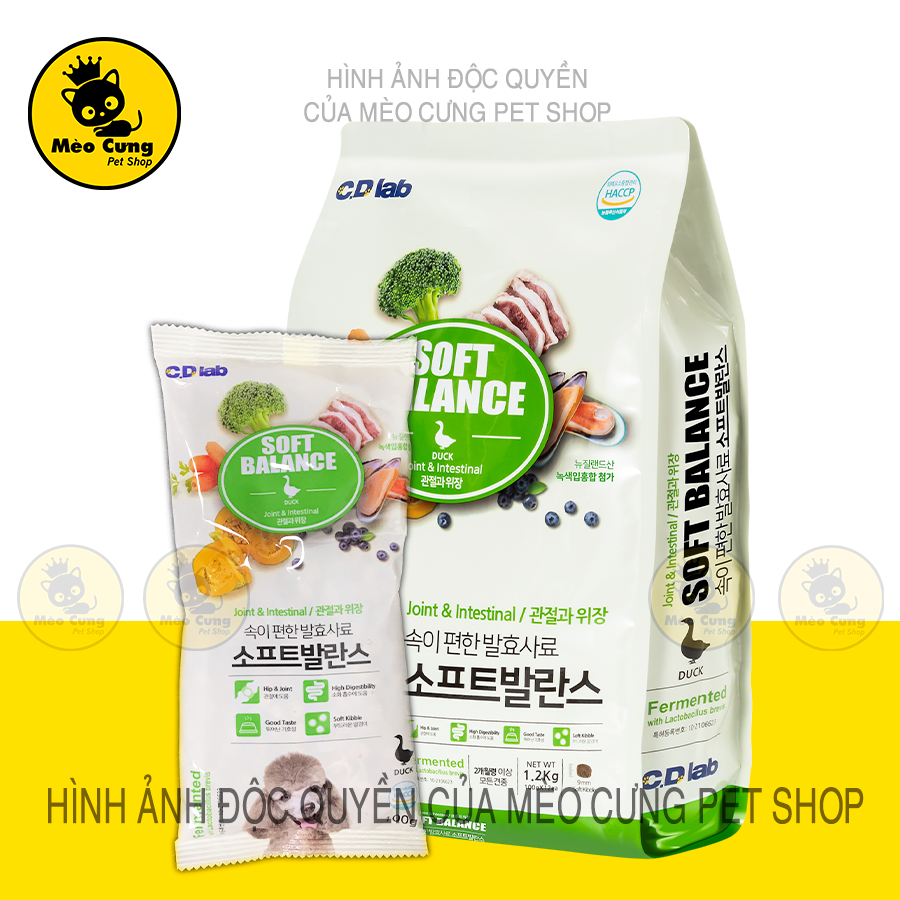 Hạt mềm soft balance dành cho chó mọi lứa tuổi 100g, thức ăn hạt nhập khẩu hàn quốc
