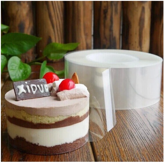 Cuộn Mouse mềm 8cm*200m*1kg - cuộn mika bỏng bánh kem