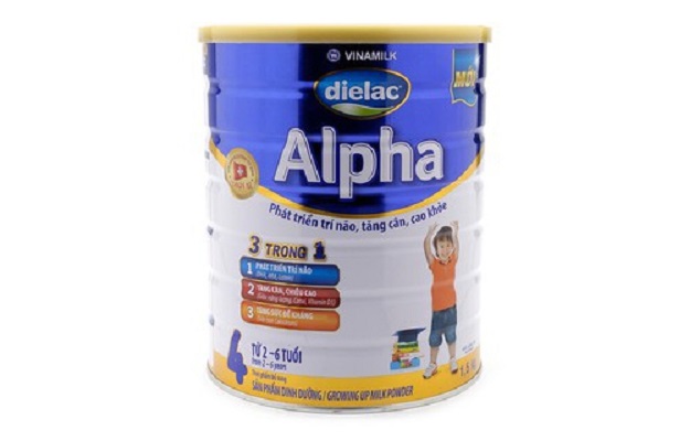 Sữa Bột Dielac Alpha 4 1.5kg - Dành cho bé 2 tuổi trở lên - HSD luôn mới