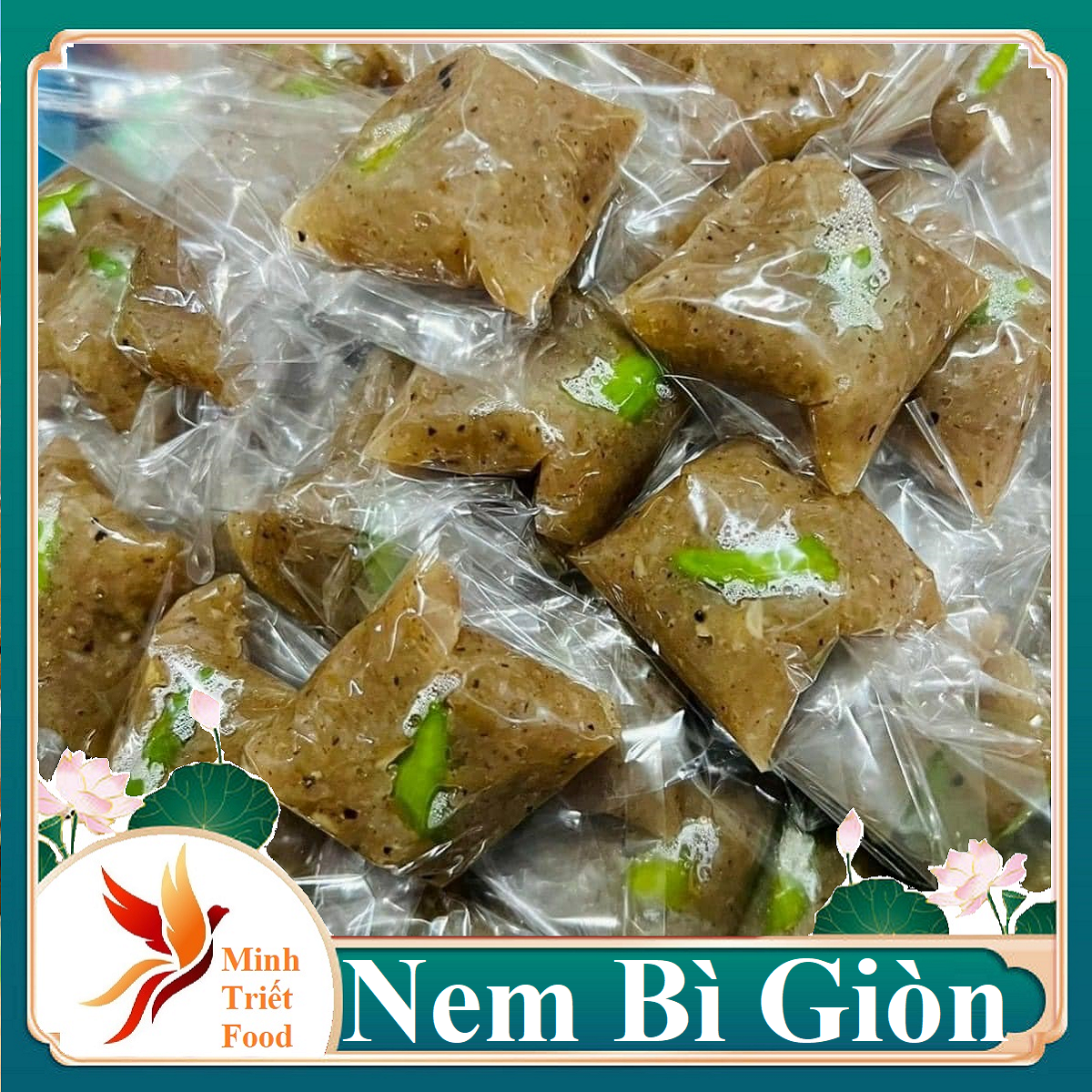  6 Hộp Nem Bì Lai Vung Giòn Ngon Chuẩn Vị Thơm Mới- ĐẶC SẢN MINH TRIẾT 