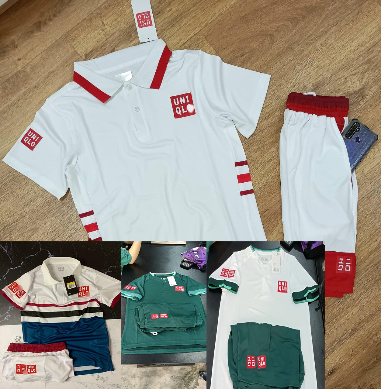 Bộ tennis uni qlo mới 2021